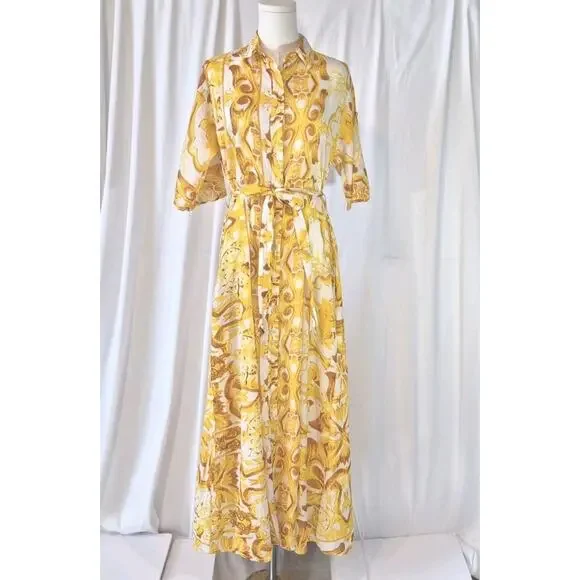 knee length dresses for ladies Azul limon Dress  Rosa Anhelo